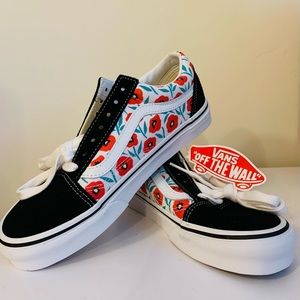 Old Skool Poppy Vans